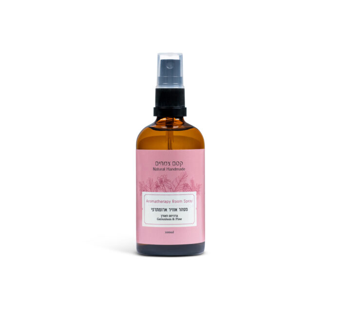 מטהר אוויר ארומתרפי - גרניום אורן 100ML